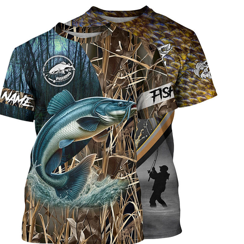 Outdoor Hunting Names - Nouveau T-shirt de pêche et de