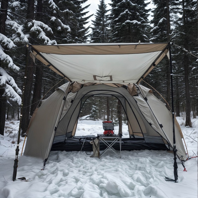Outdoor Hunting Tent - Tente chaude ignifuge d'extérieur pour 2