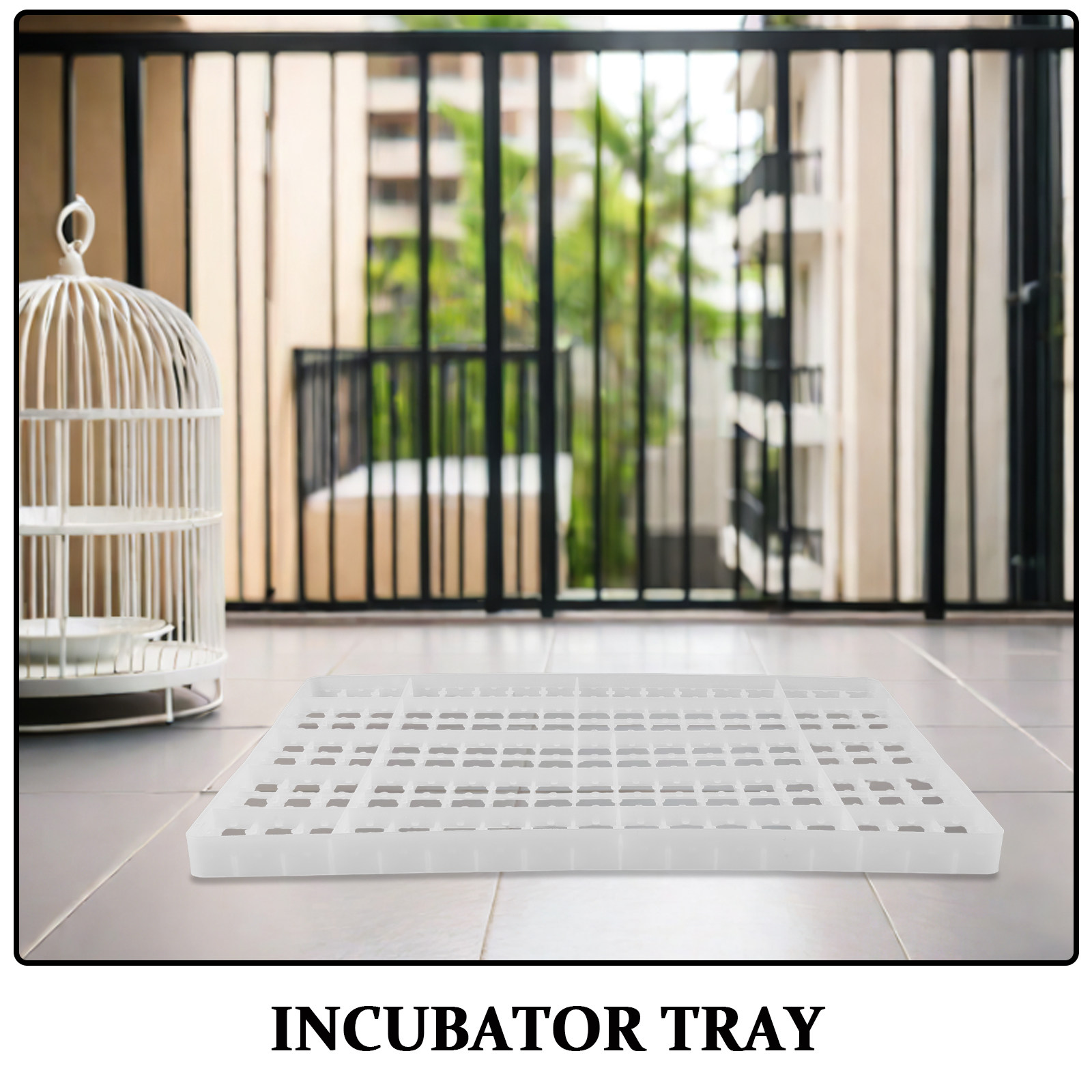 Hunting Quail - 2 plateaux d'incubation pour œufs de