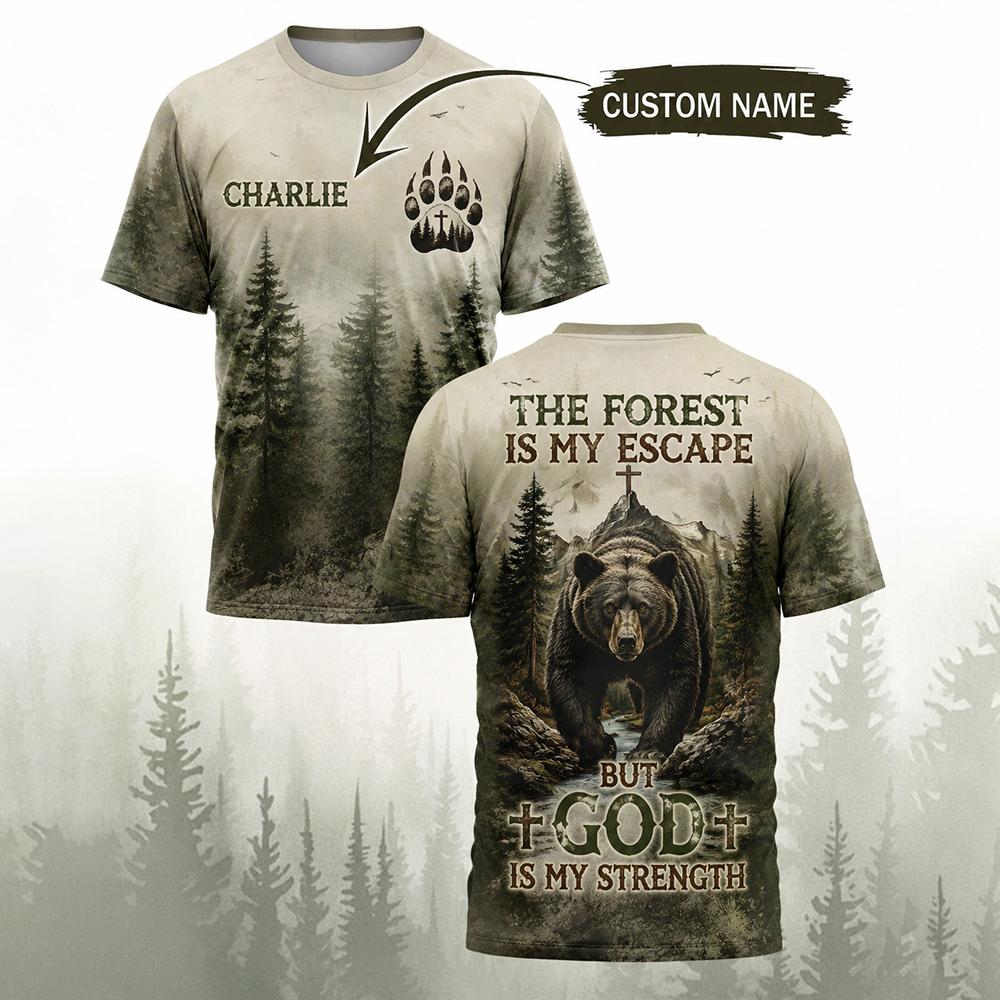 Outdoor Hunting Names - T-shirt Homme Vintage Imprimé Ours de