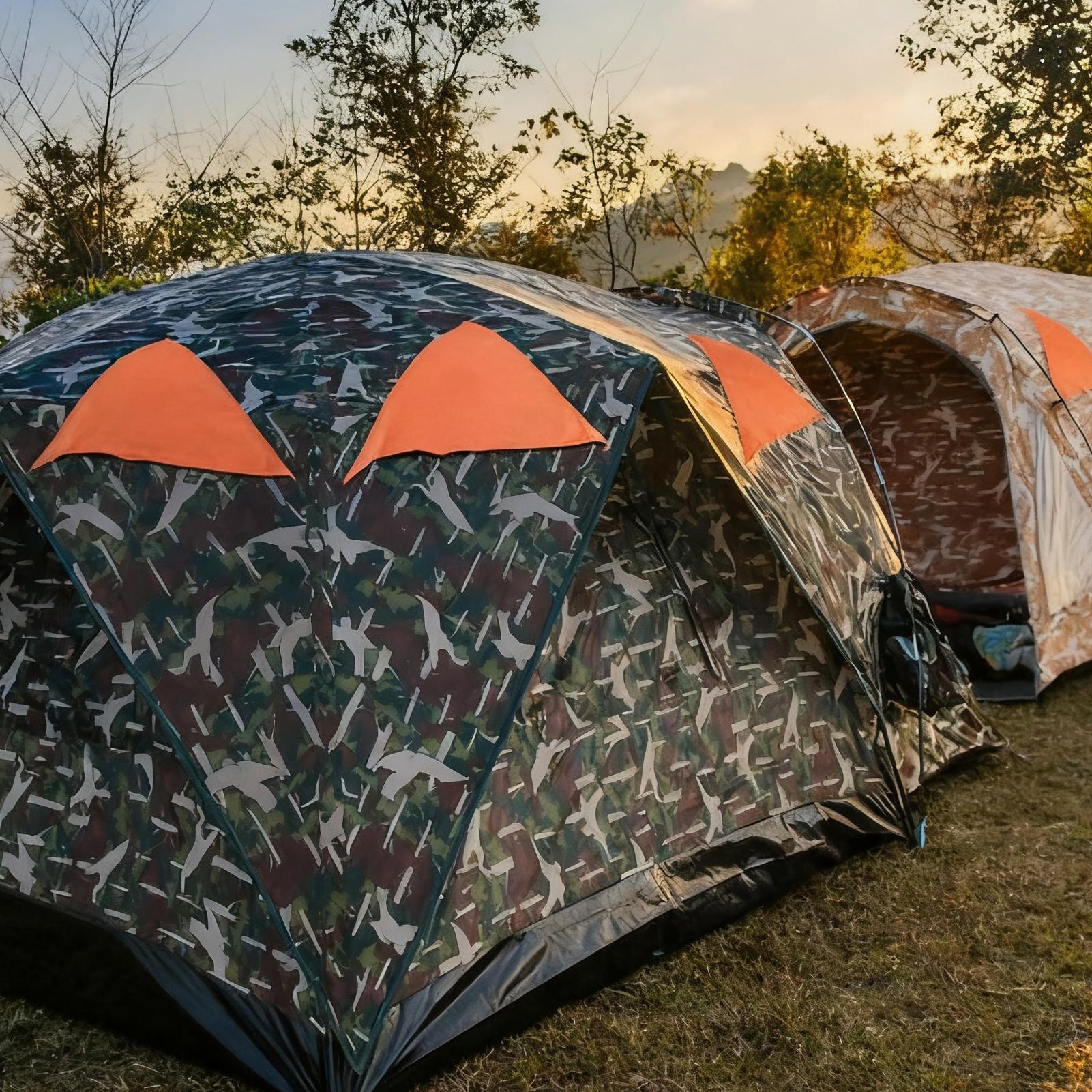 Outdoor Hunting Blinds - Blaze Orange panneau aveugle accessoires de