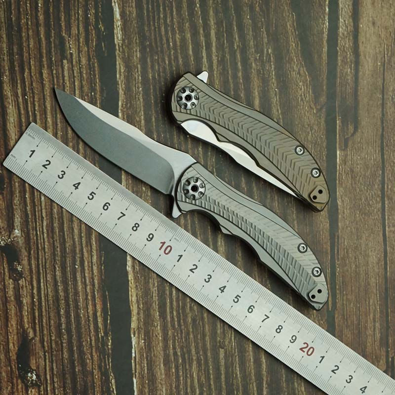 Knife Hunting Fixed Blade - Nouveau 0609 0609BRZ couteau pliant marque