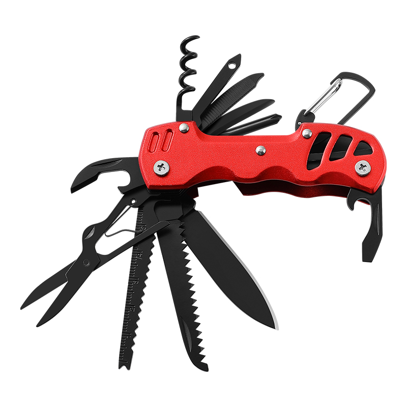 Outdoor Hunting Knife Set - Couteau tactique de chasse, porte-clés EDC