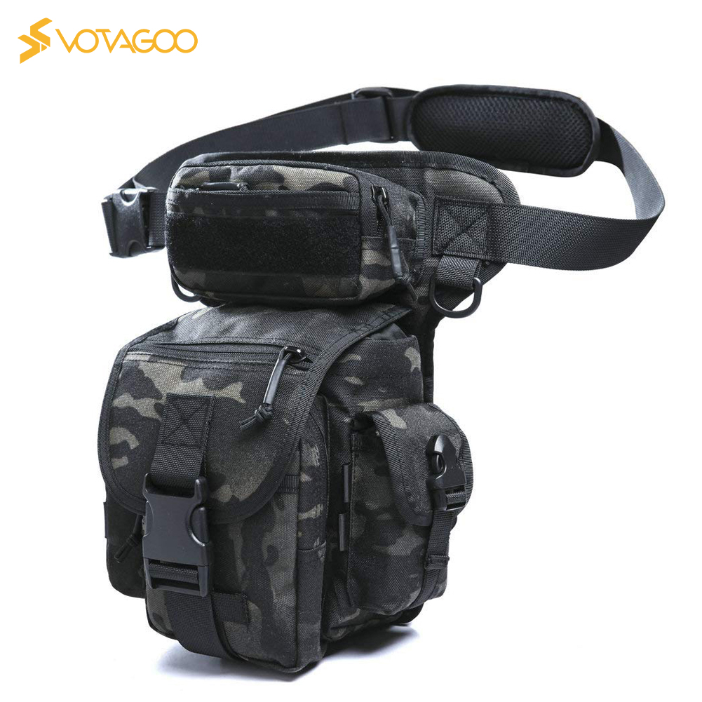 Outdoor Hunting Bike - VOTAGOO Sac de Cuisse Tactique Militaire