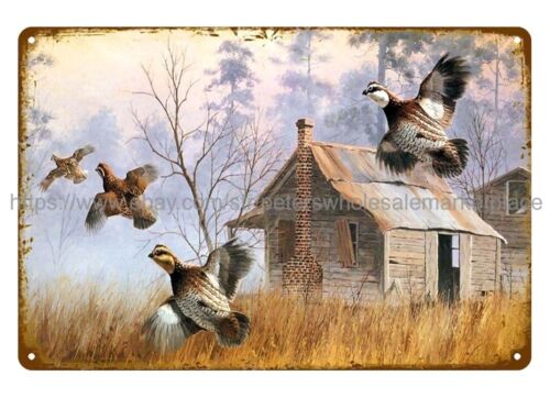 Hunting Quail - Décoration murale intérieure, caille, chasse, oiseau,