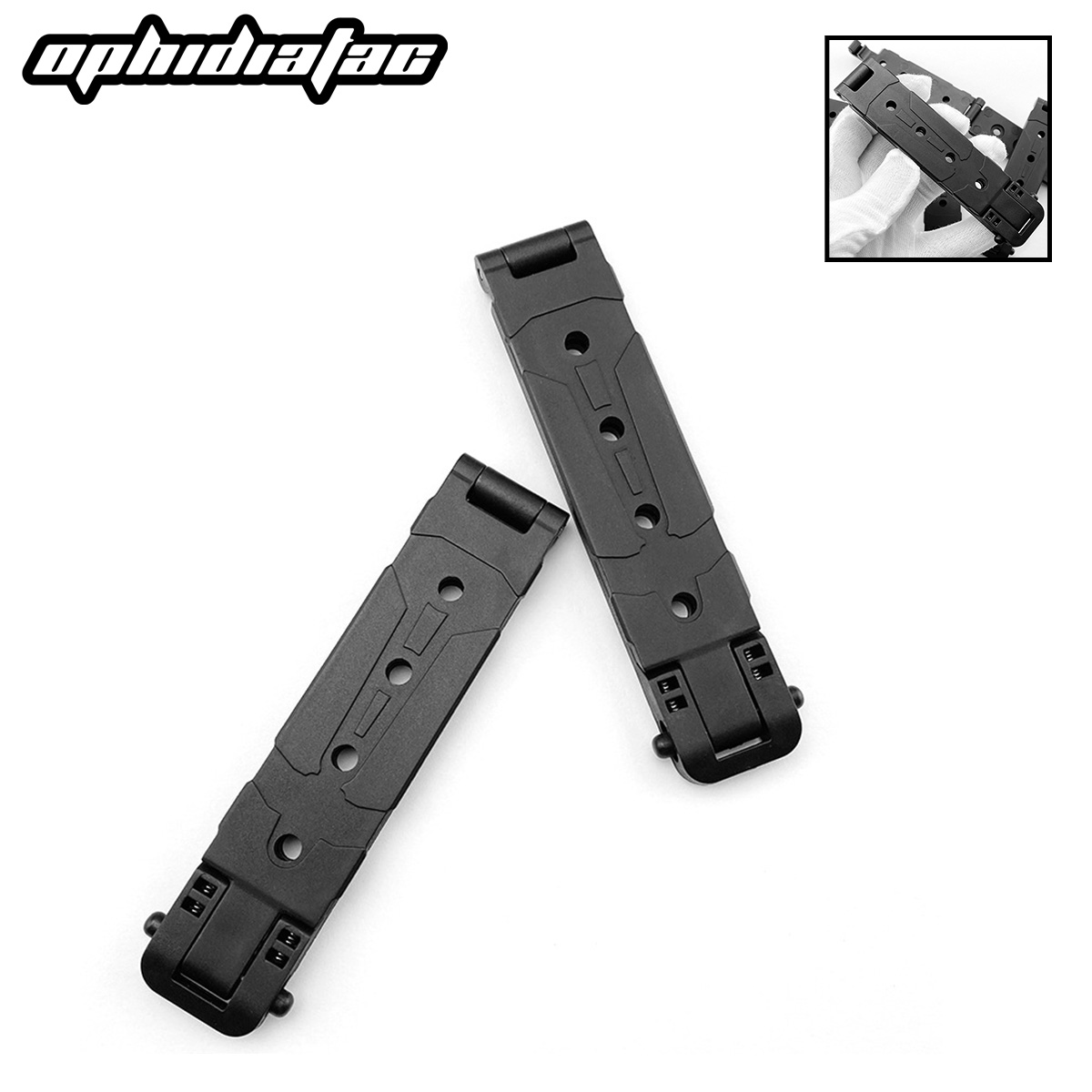 Outdoor Hunting Knife Set - OPHIDIAN boucle extérieure Molle clip de