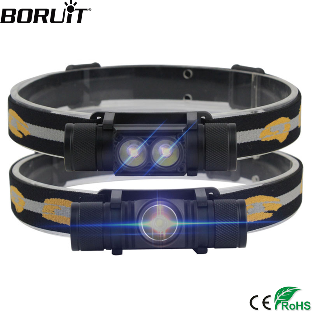 Outdoor Hunting Bike - BORUiT LED Mini lampe frontale haute