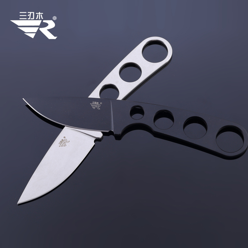 Knife Hunting Fixed Blade - Sanrenmu-7130 Partners Blade Neck Knife, Full