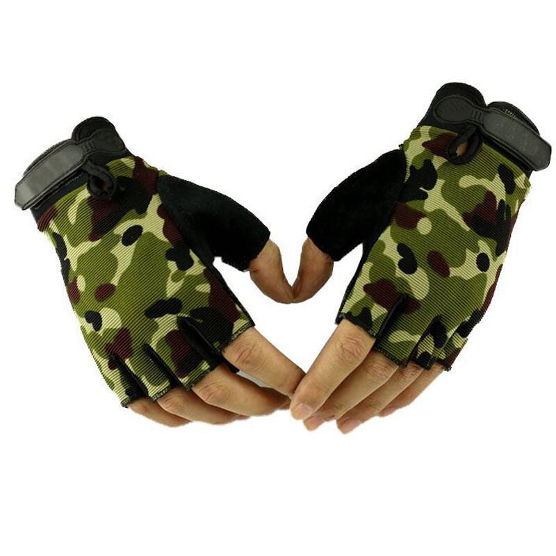 Outdoor Hunting Bike - Gants de cyclisme demi-doigt pour hommes