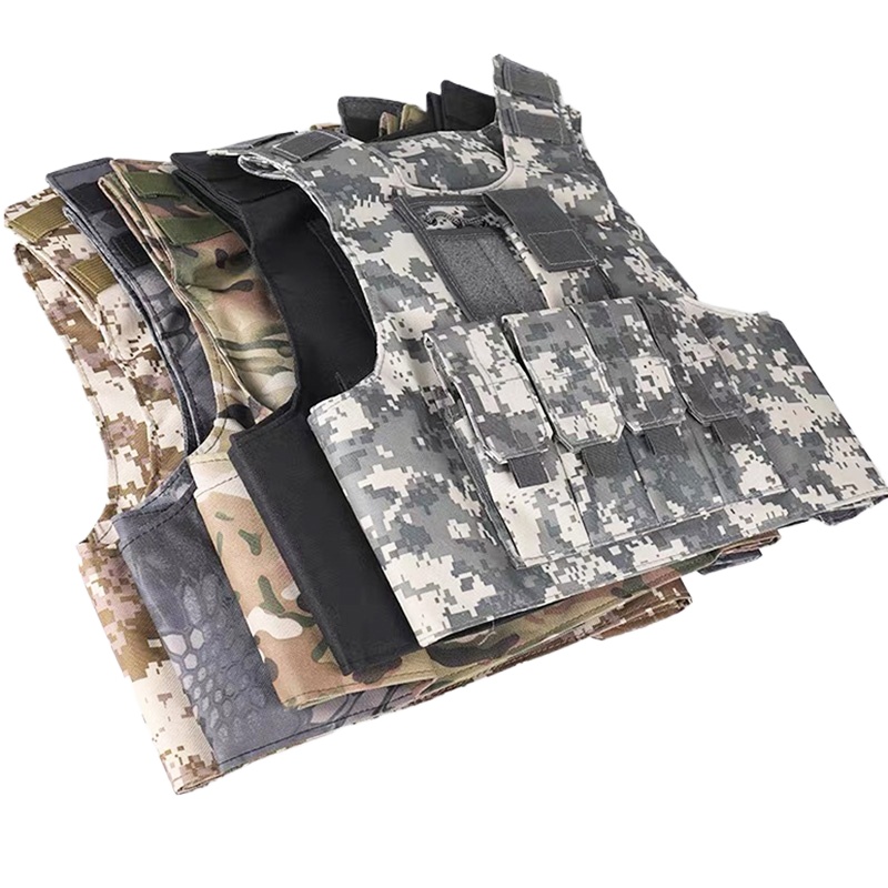 Hunting Outdoor Boys - Gilet tactique pour enfants garçons, armure
