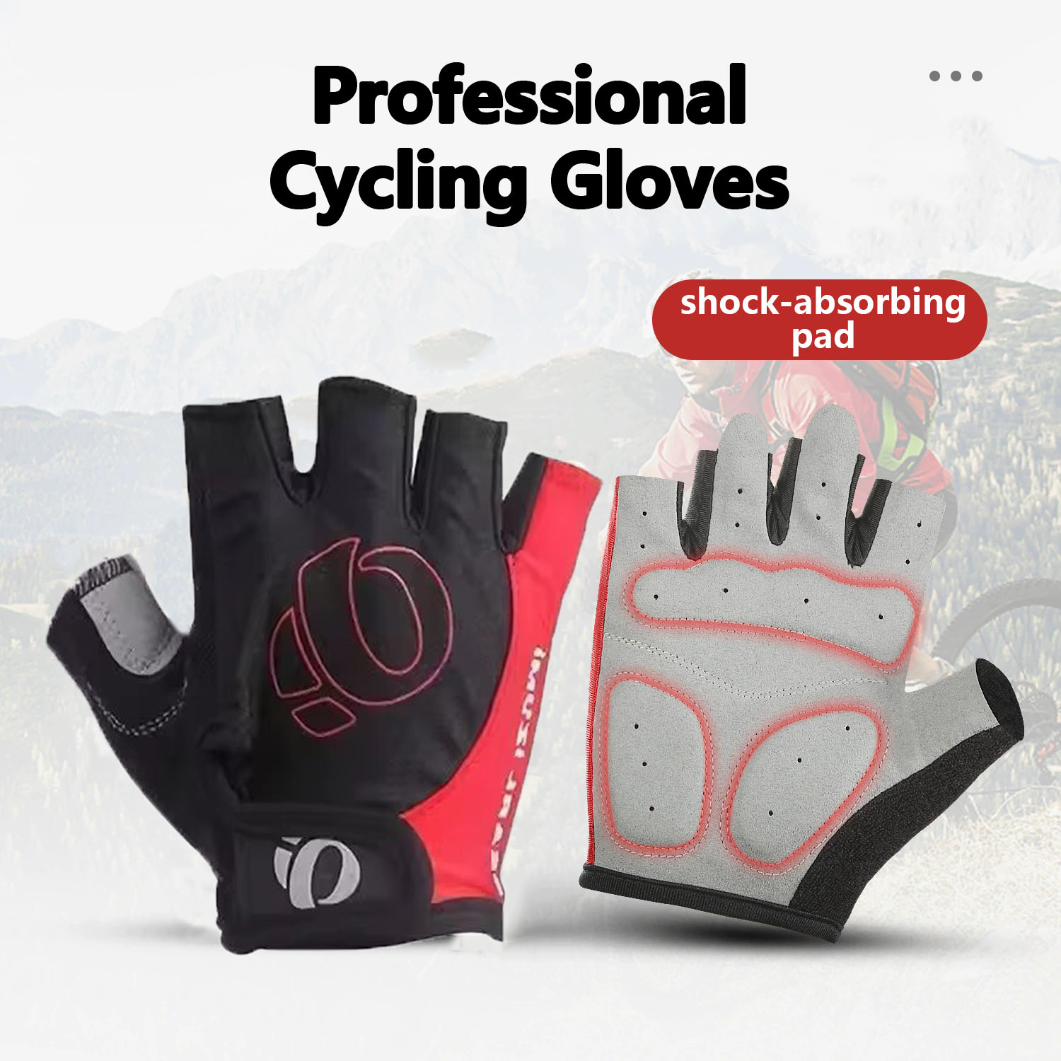 Outdoor Hunting Bike - Gants de cyclisme d'extérieur unisexes anti-choc