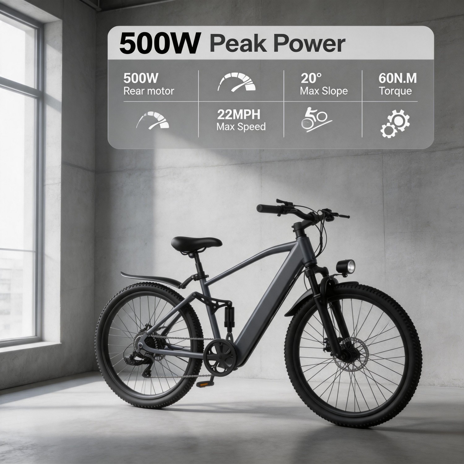 Outdoor Hunting Electric Bike - Vélo électrique de chasse, vélo électrique