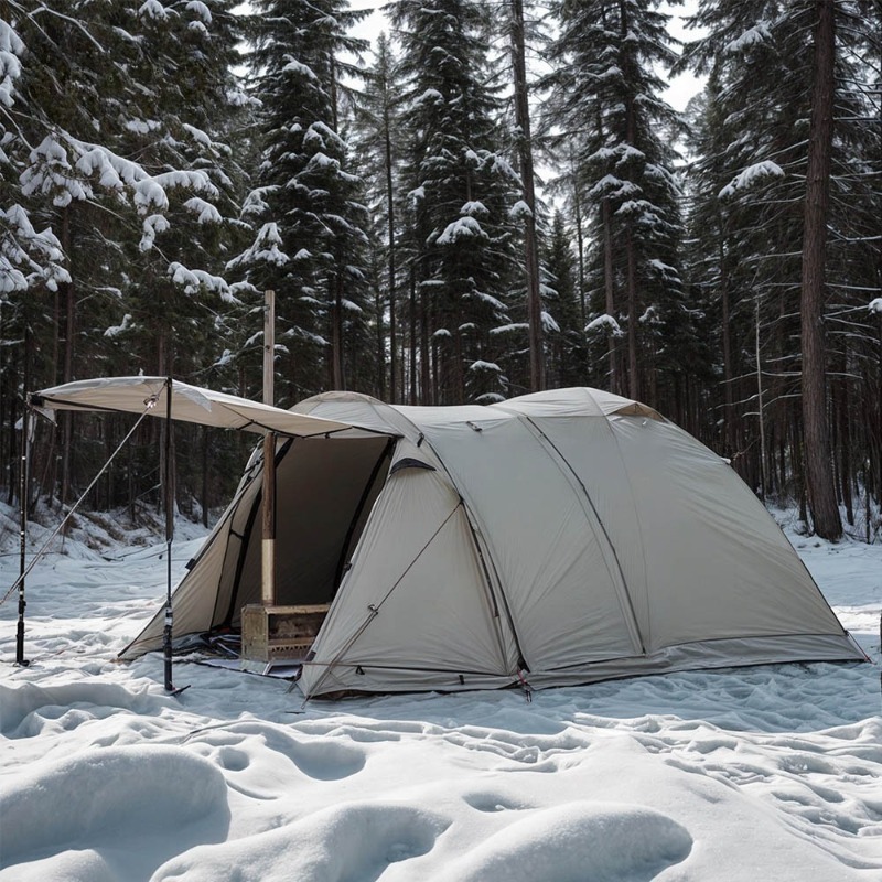 Tente chaude ignifuge d'extéri - Outdoor Hunting Tent avis et prix