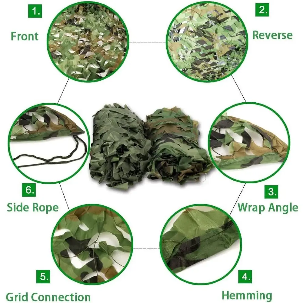 Grande toile de camouflage 7x1 - Outdoor Hunting Blinds avis et prix
