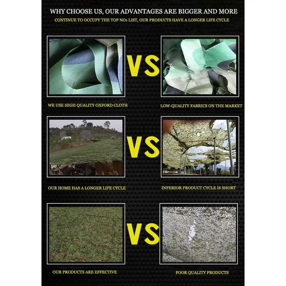 Grande toile de camouflage 7x1 - Outdoor Hunting Blinds avis et prix