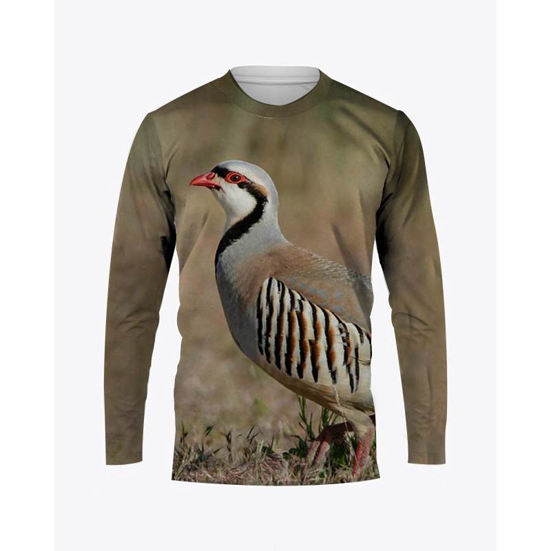 CamSolomon-T-shirt à col rond  - Hunting Quail avis et prix