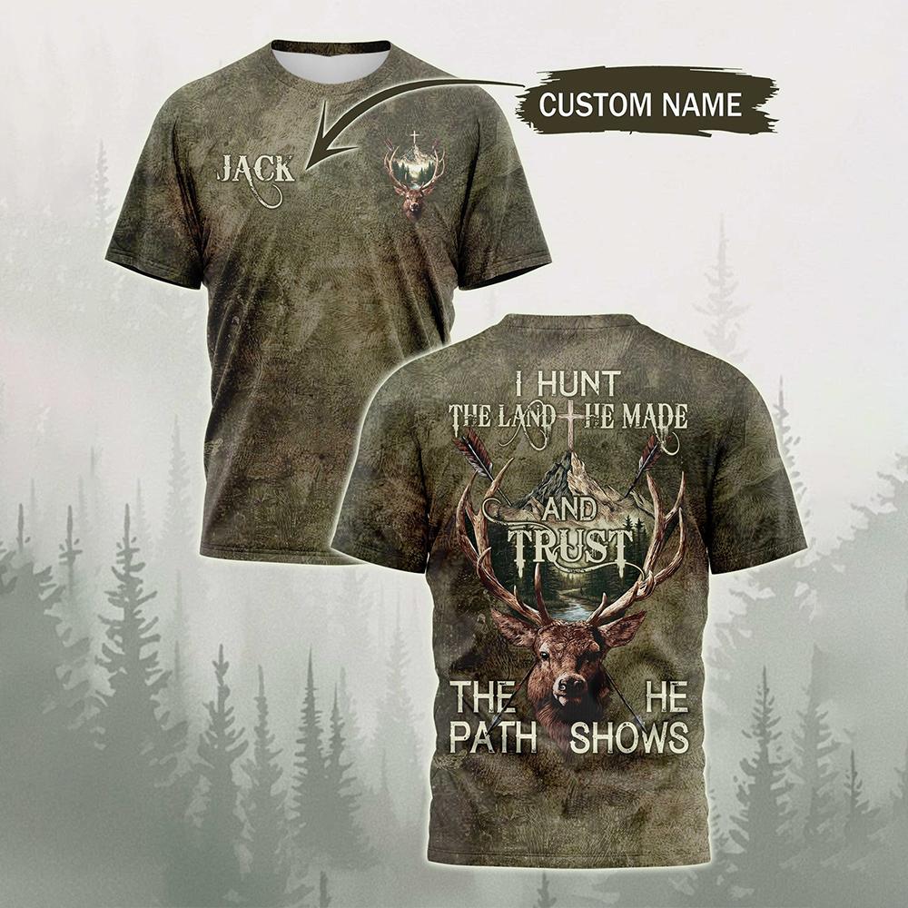 T-shirt à manches courtes à sé - Outdoor Hunting Names avis et prix