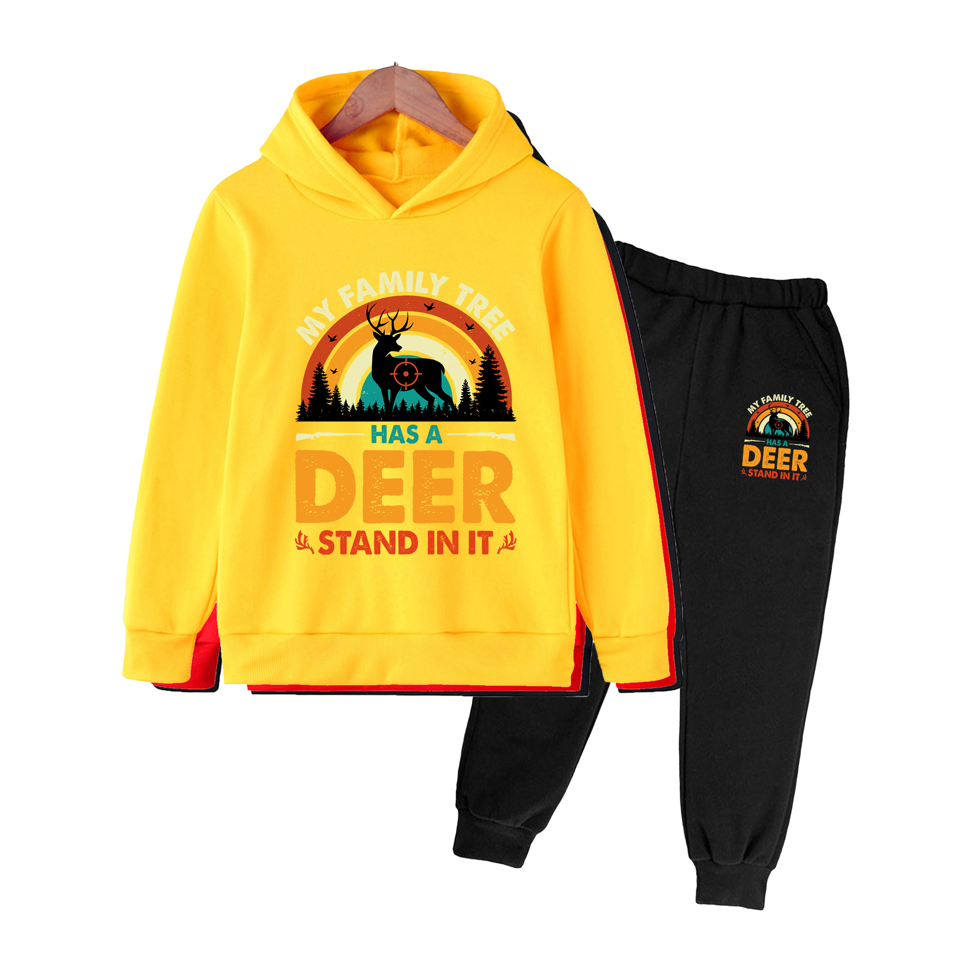 Ensemble sweat à capuche et pa - Hunting Outdoor Boys avis et prix
