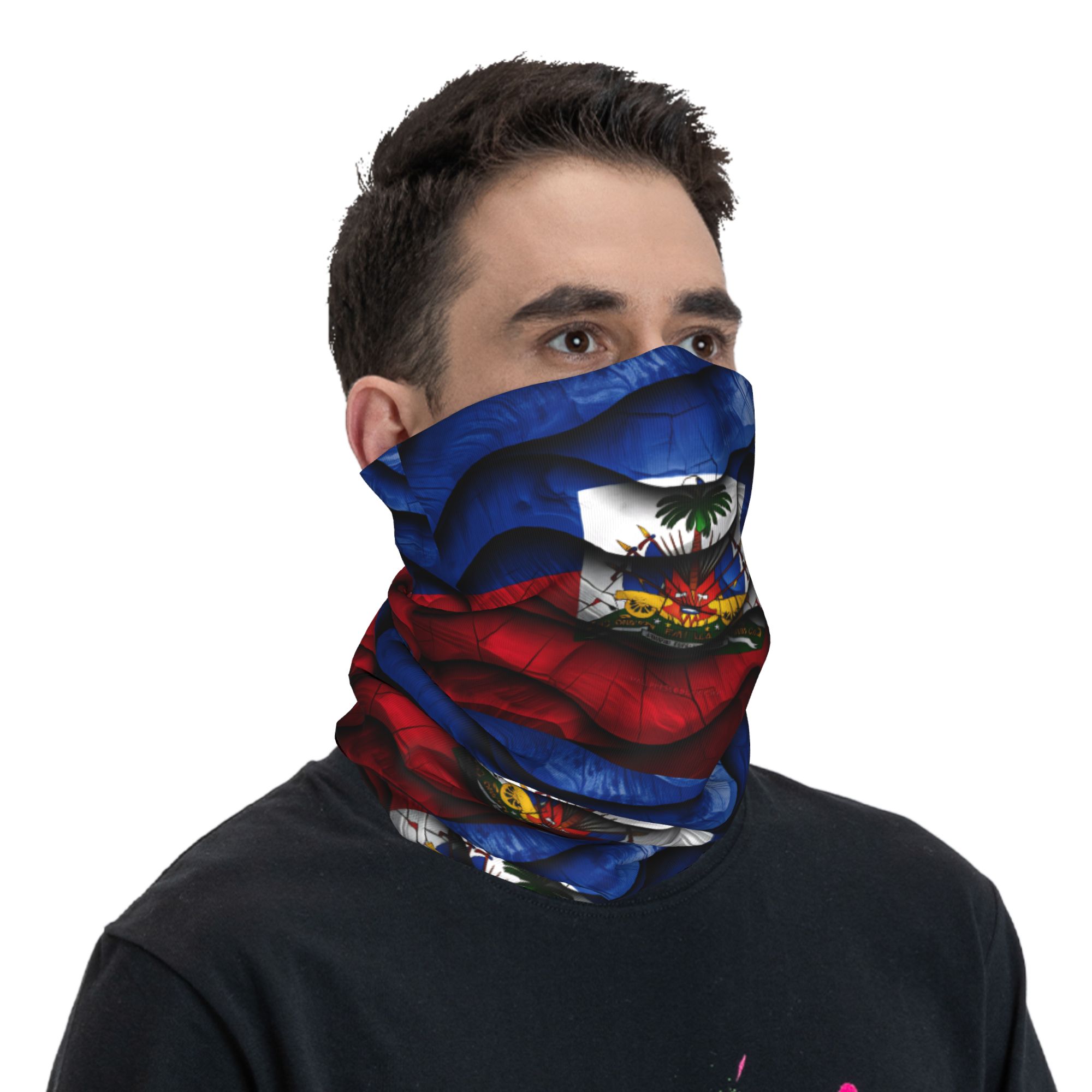 Balaclava avec drapeau d'Haïti - Hunting Fishing Outdoor avis et prix