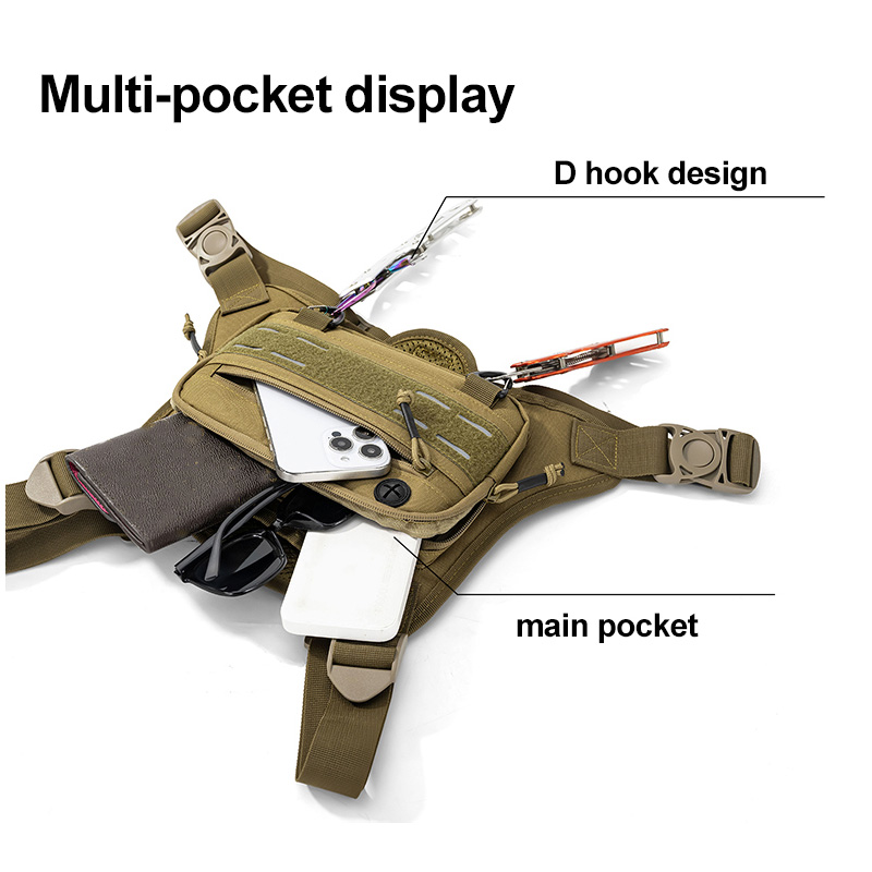 Sac de poitrine tactique, gile - Men'S Outdoor Hunting Jacket avis et prix