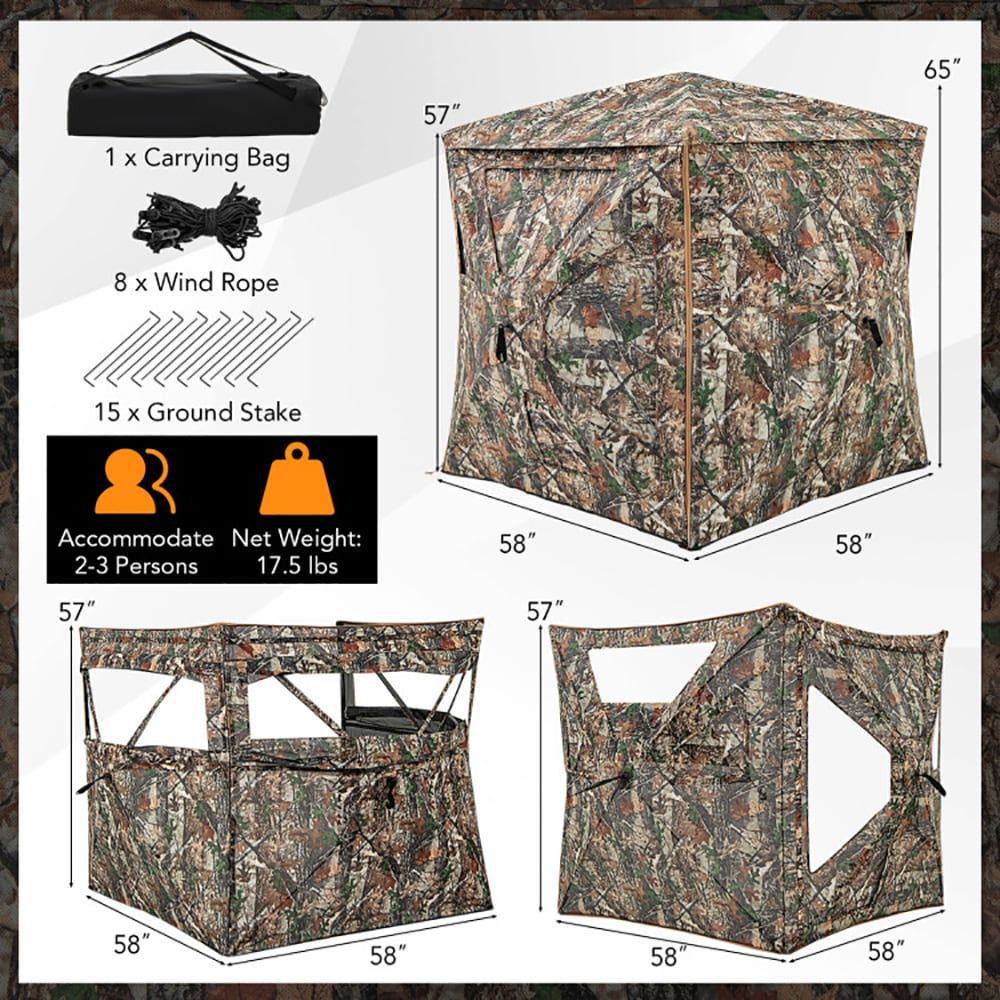 Abri de chasse détachable 5-en - Outdoor Hunting Blinds avis et prix