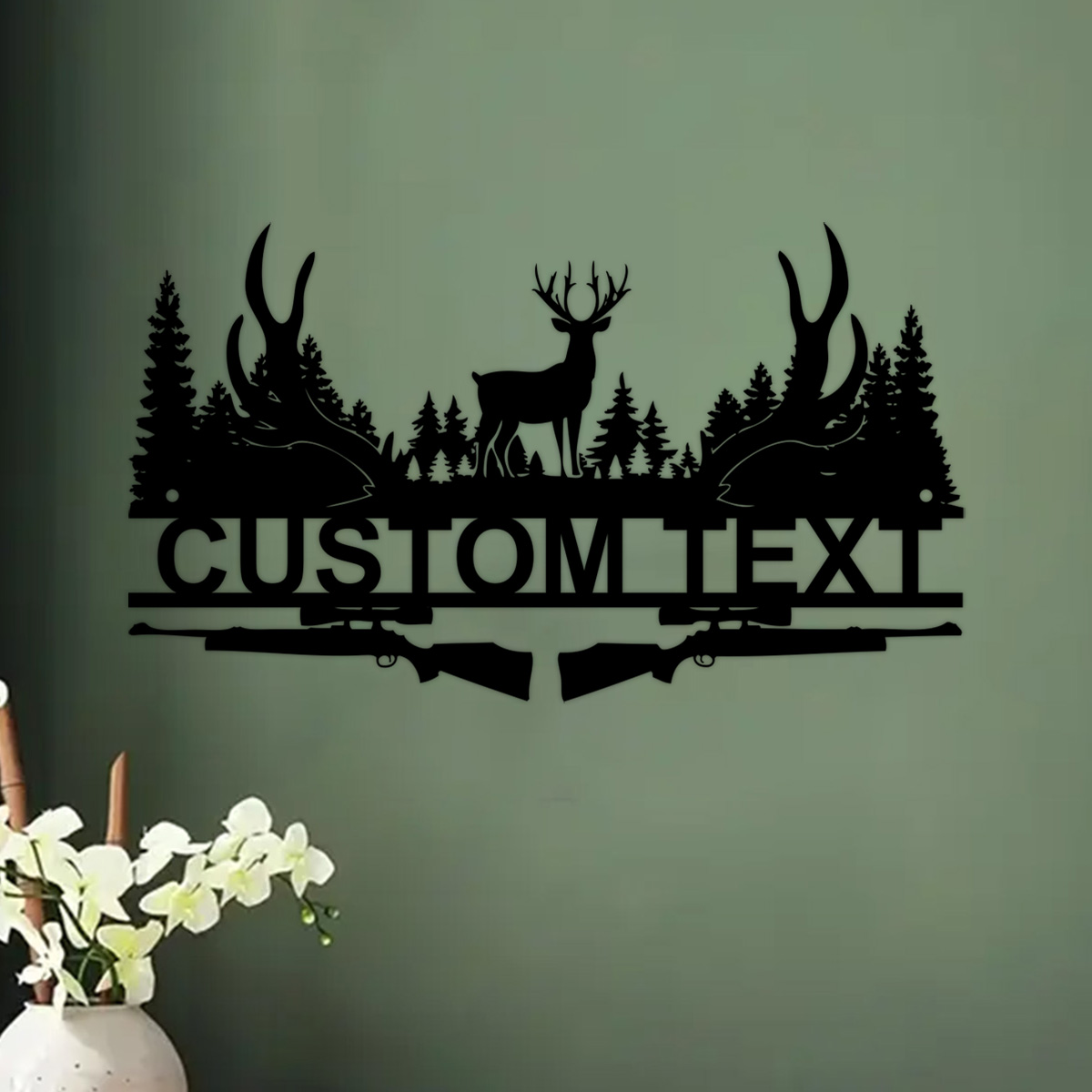 Signe en métal de cabine de ce - Outdoor Hunting Names avis et prix