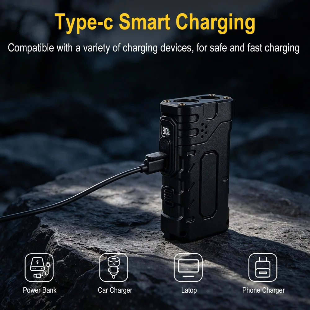 BORUIiT Lampe de poche LED EDC - Hunting Fishing Outdoor avis et prix