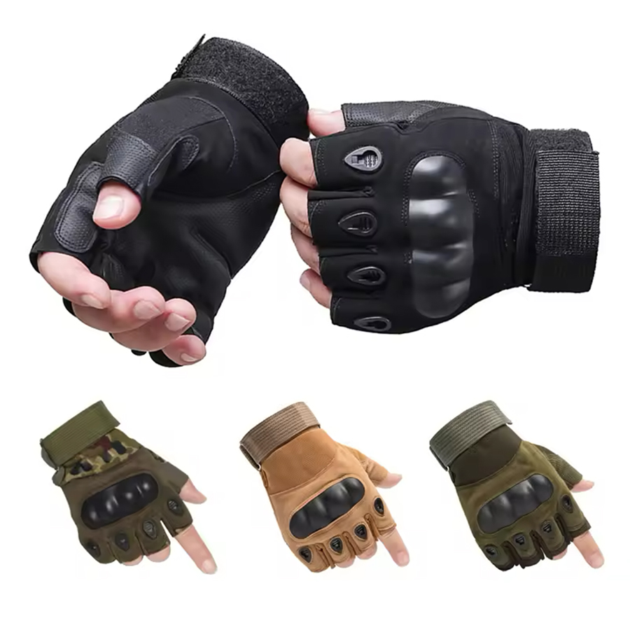 Gants tactiques demi-doigt pou - Outdoor Hunting Names avis et prix
