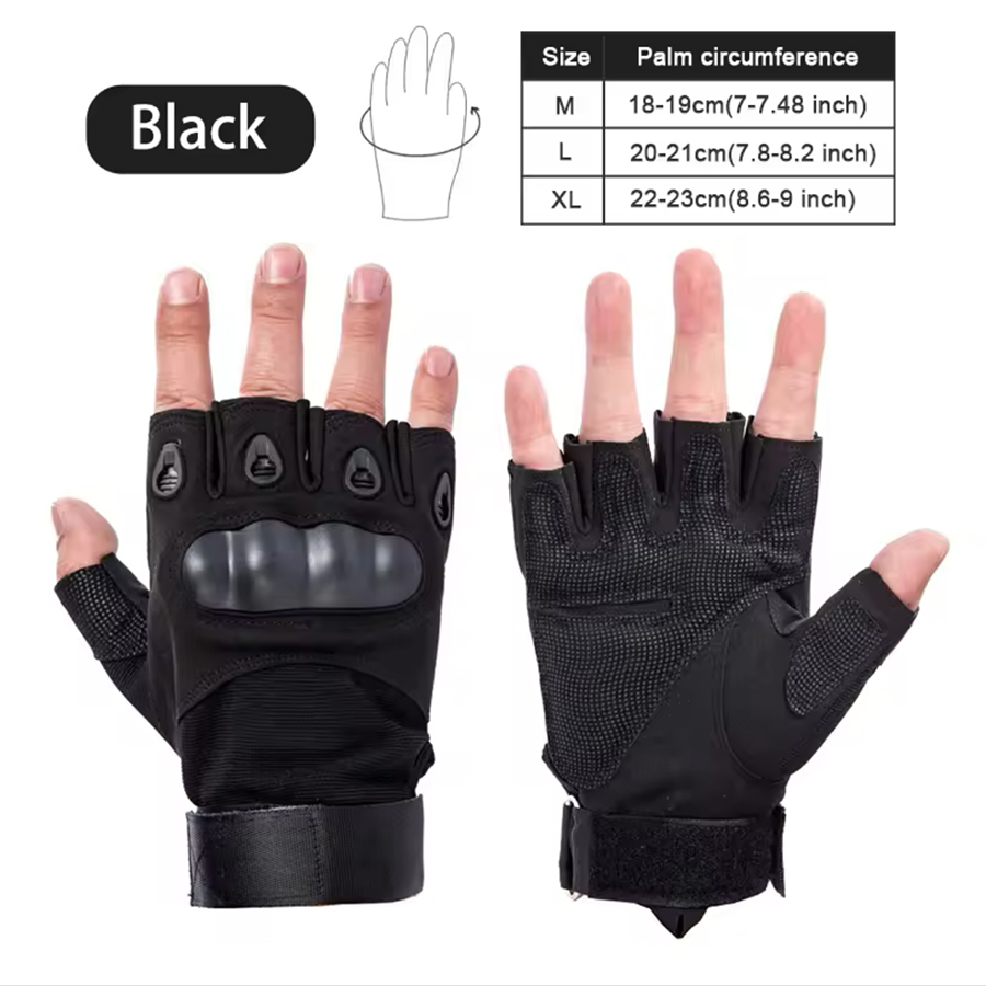 Gants tactiques demi-doigt pou - Outdoor Hunting Names avis et prix