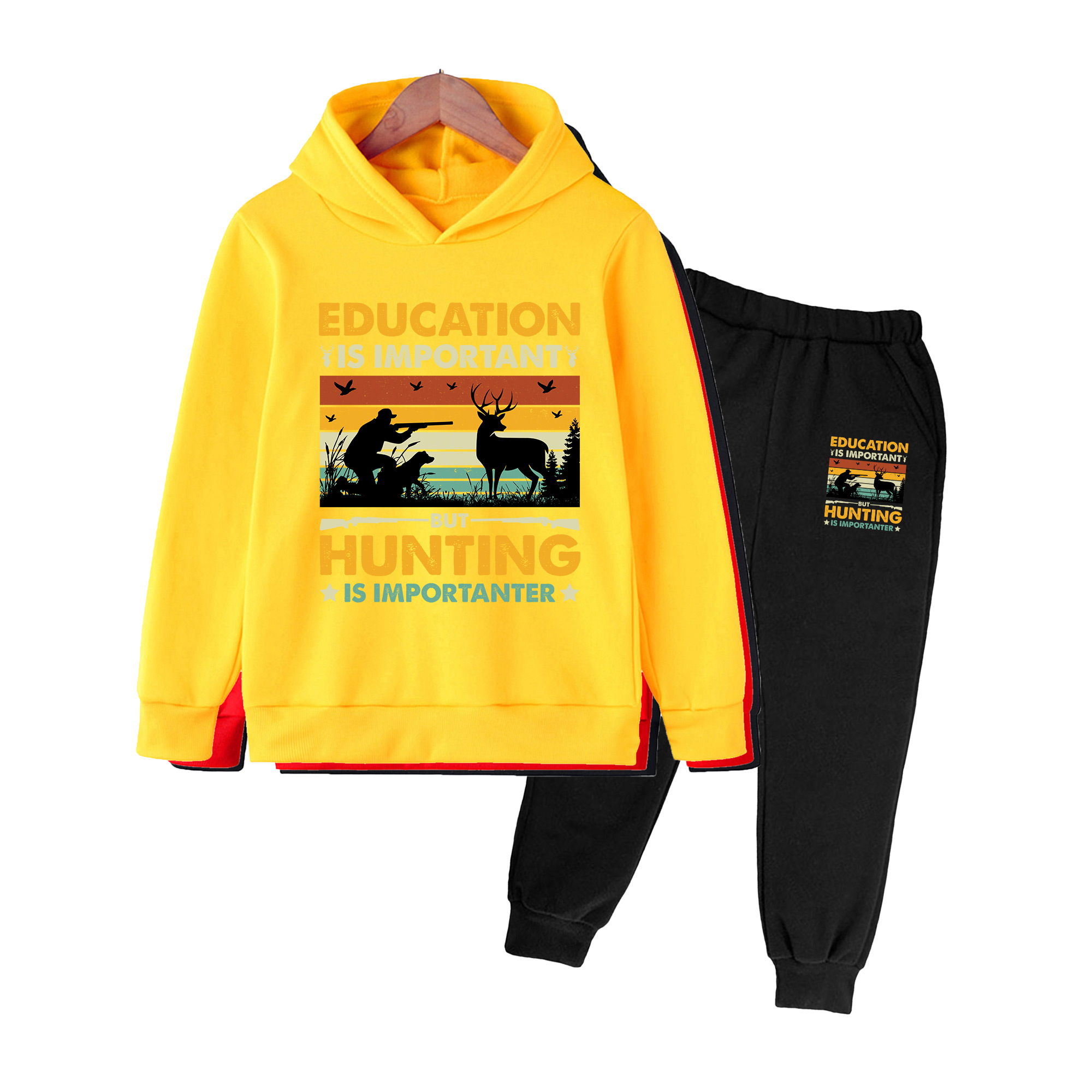 Ensemble sweat à capuche et pa - Hunting Outdoor Boys avis et prix