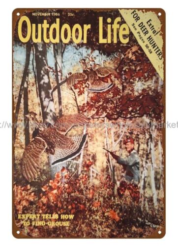 Panneau métallique décoratif « - Hunting Quail avis et prix