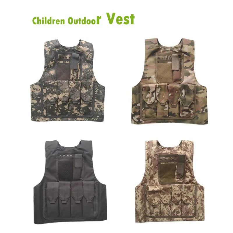 Gilet tactique pour enfants ga - Hunting Outdoor Boys avis et prix