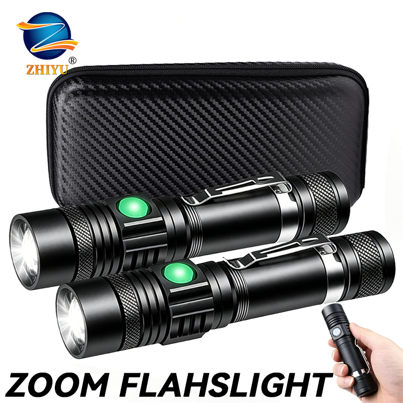 Lampe torche LED T6 rechargeab - Outdoor Hunting Bike avis et prix