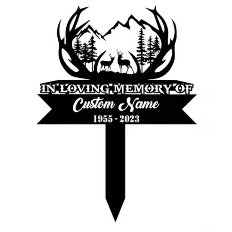 Pierre commémorative personnal - Outdoor Hunting Names avis et prix